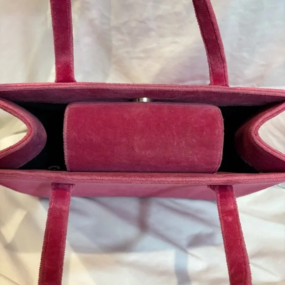 Kate Spade Fuchsia Velvet Tote - Picture 6 of 12